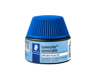 Viltstiftvulling Staedtler Lumocolor 305 non permanent correctable blauw