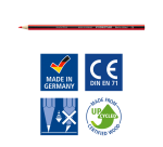 Crayon de couleur Staedtler Noris Classpack 144 pièces 12 couleurs + 3 taille-crayons gratuits