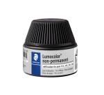 Viltstiftvulling Staedtler Lumocolor non-permanent 15ml zwart