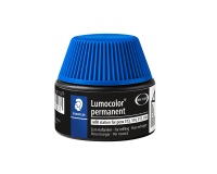 Station de recharge feutre STAEDTLER lumocolor permanent 15ml bleu
