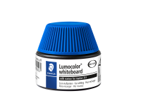 Station de recharge STAEDTLER Lumocolor tableau blanc 30ml bleu