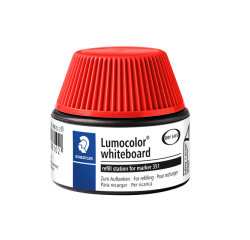Viltstiftvulling Staedtler Lumocolor whiteboard 30ml rood
