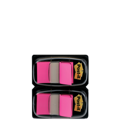 Indextabs 3M Post-it 680 25.4x43.2mm duopack roze 100 vel