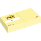 Bloc mémos 3M Post-it 630 76x76mm ligné jaune 6 pièces