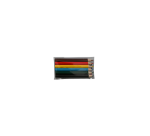 Kleurpotloden kort set a 6 kleuren