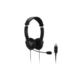 Kensington Classic 3.5mm Headset with Mic and Volume Control