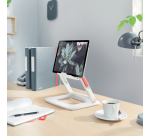 Support ordinateur portable Leitz Ergo réglage multi-angles blanc