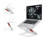 Support ordinateur portable Leitz Ergo réglage multi-angles blanc