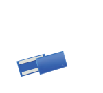 Documenthoes Durable zelfklevend 150x67mm blauw 50 stuks