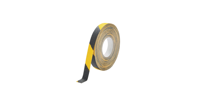 Antisliptape DURALINE GRIP+ 25mmx15m geel-zwart