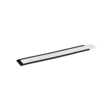 Etikethouder Durable magnetisch 200x30mm antraciet 50 stuks