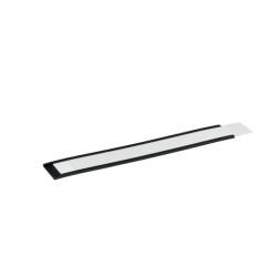 Etikethouder Durable magnetisch 200x30mm antraciet 50 stuks