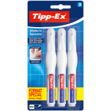 Stylo correcteur Tipp-ex Shake 'n squeeze 8ml blister 3 pièces