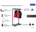 Vestiaire mobile MAULbolero 166x78x46cm