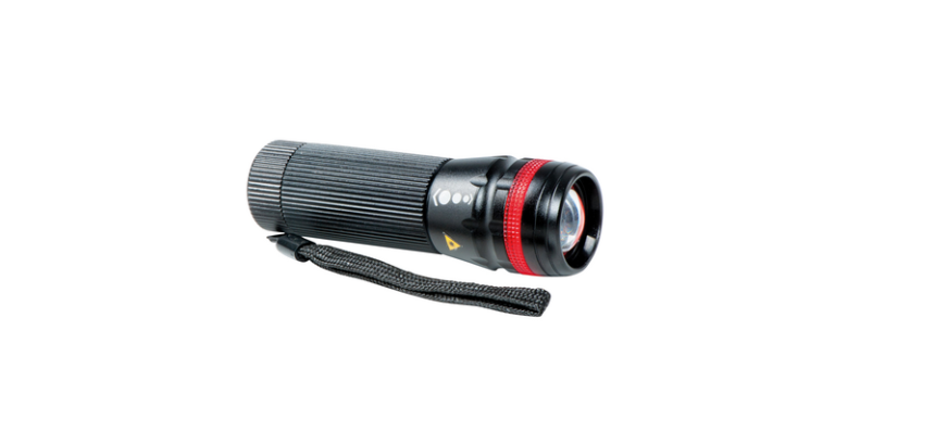 Lampe de poche MAULeos LED 10,5cm portée 150m 3W