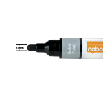 Whiteboardmarker Nobo Liquid ink rond assorti 3mm 10stuks
