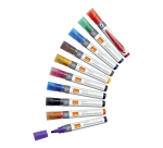 Whiteboardmarker Nobo Liquid ink rond assorti 3mm 10stuks