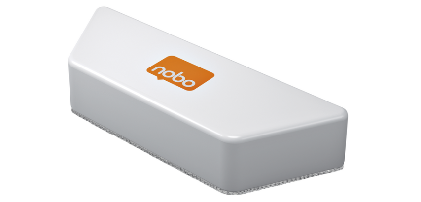 Magnetic microfiber whiteboard eraser Nobo