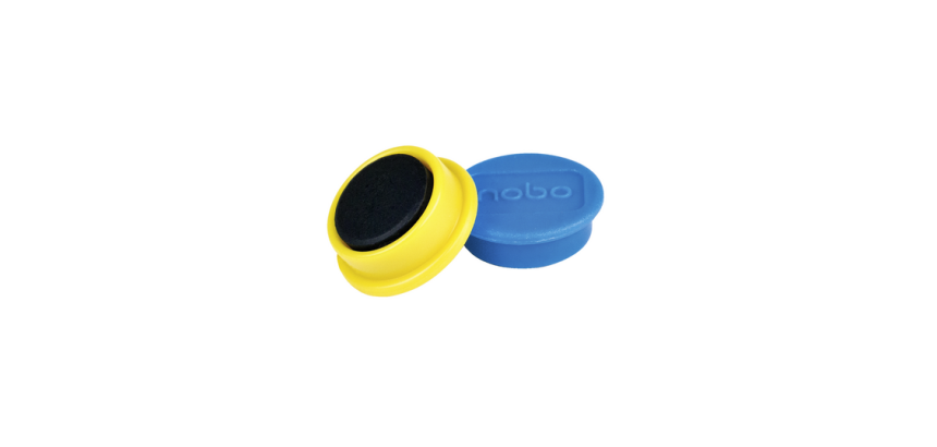 Magneet Nobo 13mm assorti 10 stuks
