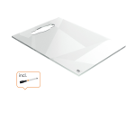 Mini tableau blanc portable Nobo A4 acrylique transparent