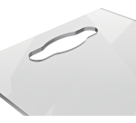 Mini tableau blanc portable Nobo A4 acrylique transparent