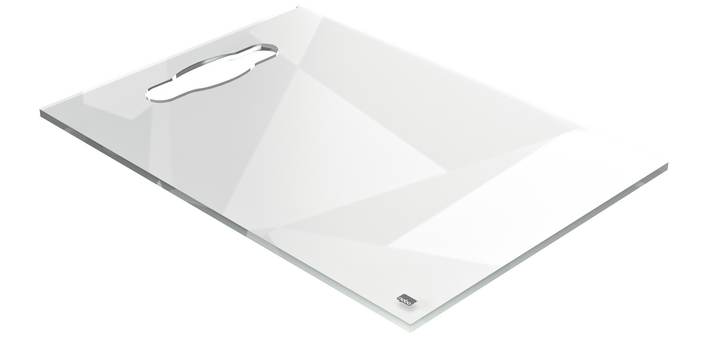 Mini tableau blanc portable Nobo A4 acrylique transparent