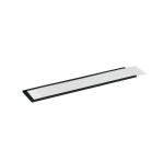 Etikethouder Durable magnetisch 200x40mm antraciet 50 stuks