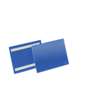 Documenthoes Durable zelfklevend A5 liggend blauw 50 stuks