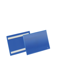 Documenthoes Durable zelfklevend A5 liggend blauw 50 stuks