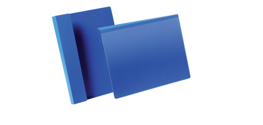 Documenthoes Durable met vouw A5 liggend blauw 50 stuks