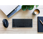 Souris Ergofy SRM VS4 gaucher filaire argent noir