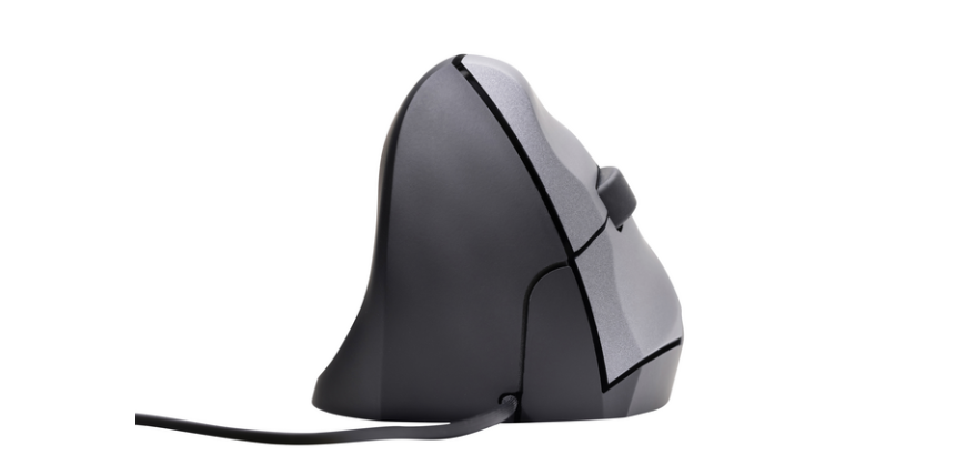 Souris Ergofy SRM VS4 gaucher filaire argent noir