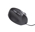 Souris Ergofy SRM VS4 gaucher filaire argent noir