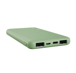 Trust 25029 power bank lithium-ion (li-ion) 10000 mah green