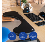 Accoudoir ergonomique R-Go Tools noir