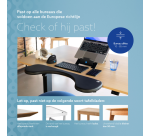 Accoudoir ergonomique R-Go Tools noir