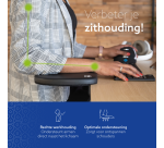 Accoudoir ergonomique R-Go Tools noir