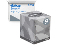 Mouchoirs Kleenex 8834 Cube 2 épaisseurs blanc 88 feuilles