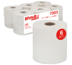 Papier d'essuyage WypAll L20 7303 2 épaisseurs 380 feuilles blanc