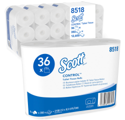 Toiletpapier Scott Control 3-laags 350 vel wit 8518