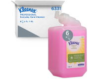 Handzeep Kleenex vloeibaar roze 1000ml 6331