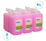 Savon mains Kleenex 6331 liquide rose 1000ml