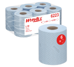 Papier d'essuyage WypAll L10 6223 1 épaisseur 430 feuilles bleu