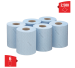 Papier d'essuyage WypAll L10 6223 1 épaisseur 430 feuilles bleu