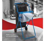Poetspapier WypAll L20 2-laags 500 vel blauw 7300