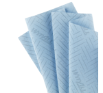 Poetspapier WypAll L10 1-laags 280 vel blauw 6220