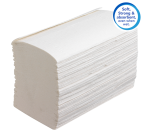 Essuie-mains Scott Control 6689 1 épaisseur pli-I 200x210mm blanc 15x 304 feuilles