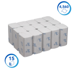 Essuie-mains Scott Control 6689 1 épaisseur pli-I 200x210mm blanc 15x 304 feuilles