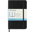 Carnet Moleskine Pocket 90x140mm pointillé couverture souple noir