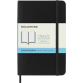 Carnet Moleskine Pocket 90x140mm pointillé couverture souple noir